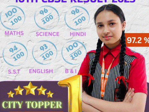 I revised daily and used sample papers | रोज रिवीजन किया, सैंपल पेपर लगाए: न कोचिंग जॉइन ली, न ऑनलाइन क्लासेज; अनुष्का ने CBSE 10वीं में ऐसे स्‍कोर किए 97.2%