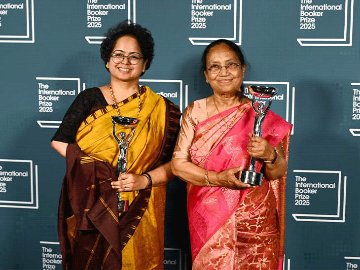 This is the first time a Kannada book got the Booker Award | कन्‍नड़ लेखिका बानु मुश्‍ताक को बुकर सम्‍मान: स्‍कूलों में हिजाब की पक्षधर रहीं, मस्जिद जाने की इजाजत के लिए लड़ीं तो समाज से बहिष्‍कार हुआ