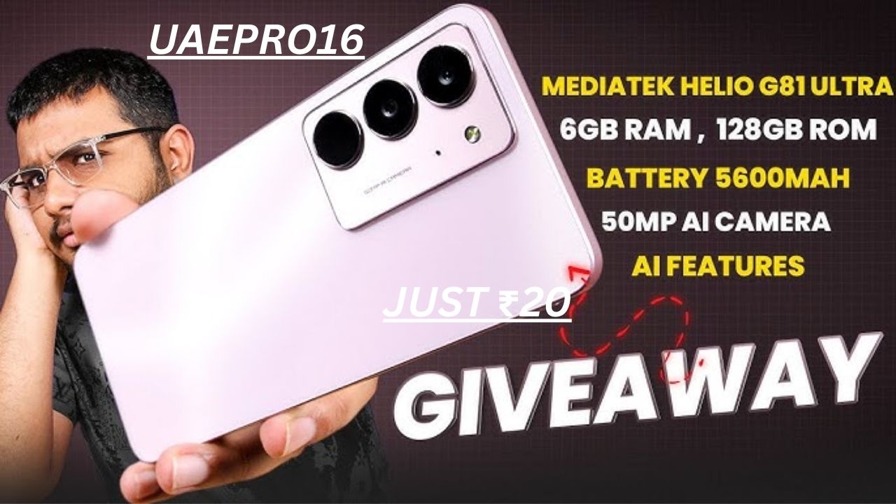 Realme Mobile Giveaway in Just ₹20 – A Chance to Win Big!
